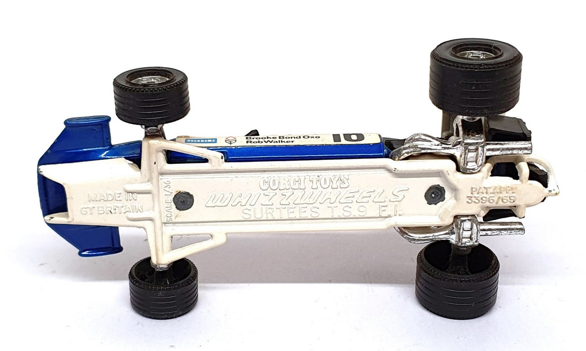 Corgi Toys 1/36 Scale Original Diecast 150 - (A) F1 Surtees T.S.9B #16 - Blue