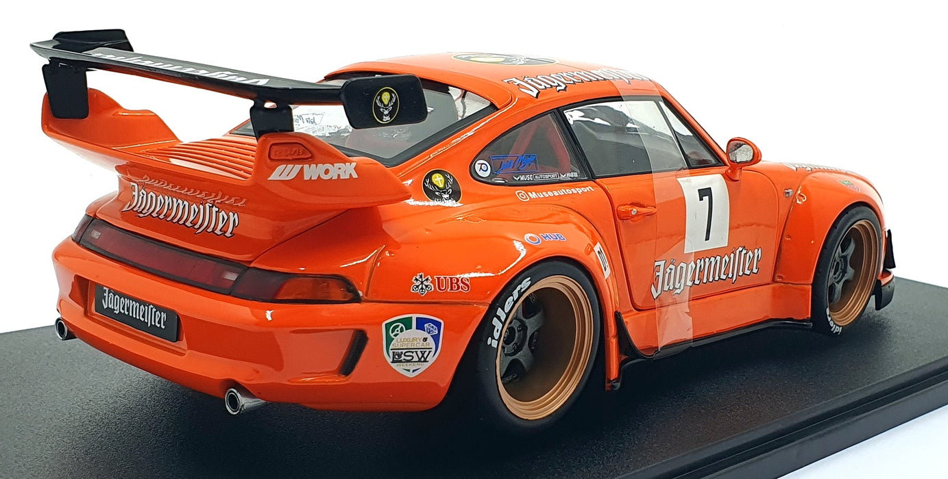 Solido 1/18 Scale Diecast S1808506 - 2020 Porsche RWB Jagermeister #7