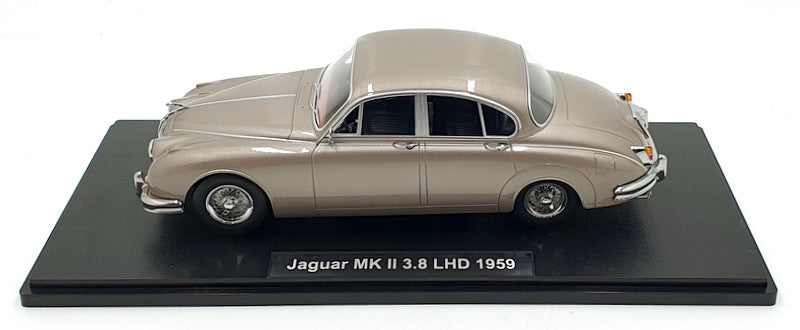 KK 1/18 Scale Diecast KKDC181011 - 1959 Jaguar MK II 3.8 LHD - Pearl SIlver