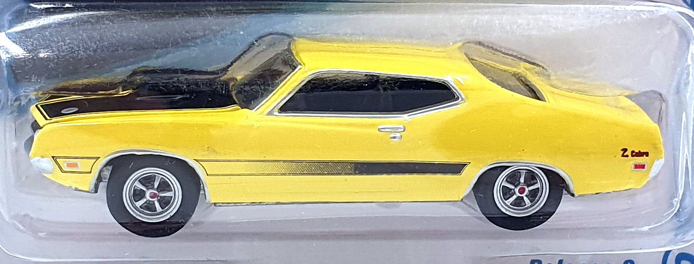Johnny Lightning 1/64 JLMC026 Muscle Cars USA 1971 Ford Torino Cobra - Yellow