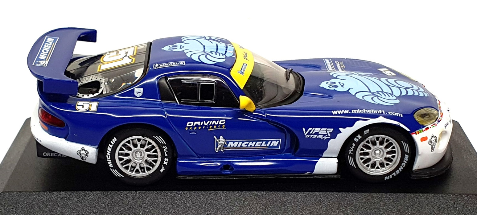 Altaya 1/43 Scale DV051 - Dodge Viper Driving Experience Michelin - Blue