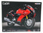 CADA C64051W 1/6 Scale 1043 pcs - Suzuki Hayabusa Motorbike Unbuilt - Red