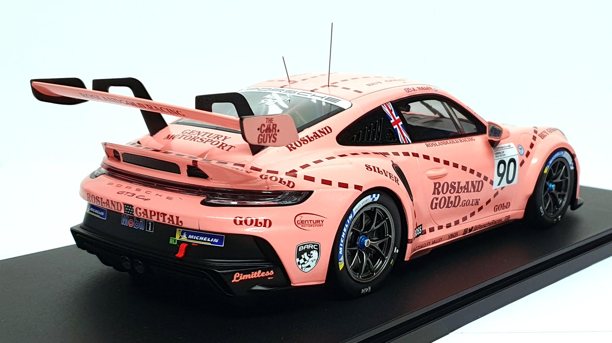 IXO 1/18 Scale 18RMC225.22 - Porsche 911 GT3 Cup #90 Brands Hatch GB 2023