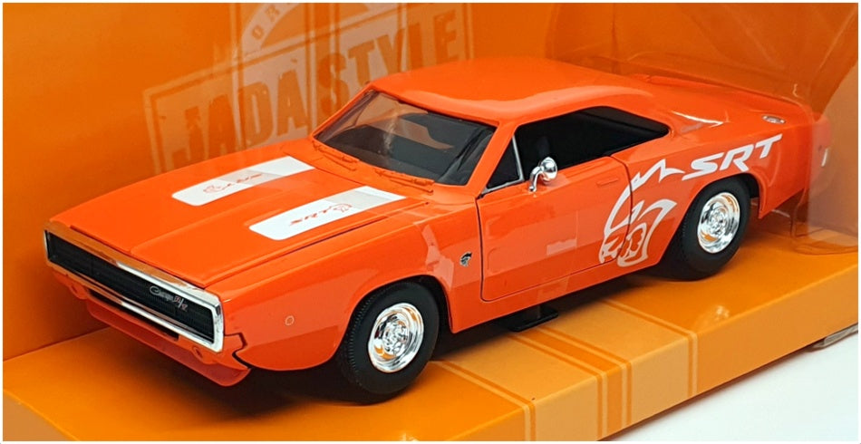 Jada Big Time Muscle 1/24 Scale 34197 - 1968 Dodge Charger R/T - Orange
