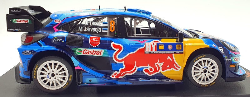 IXO 1/18 Scale 18RMC187 - Ford Puma Rally1 #8 Tanak/Jarveoja CE Rally 2023