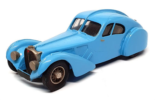 Western Models 1/43 Scale WMS7 - 1938 Bugatti Type 57SC Atlantic - Blue