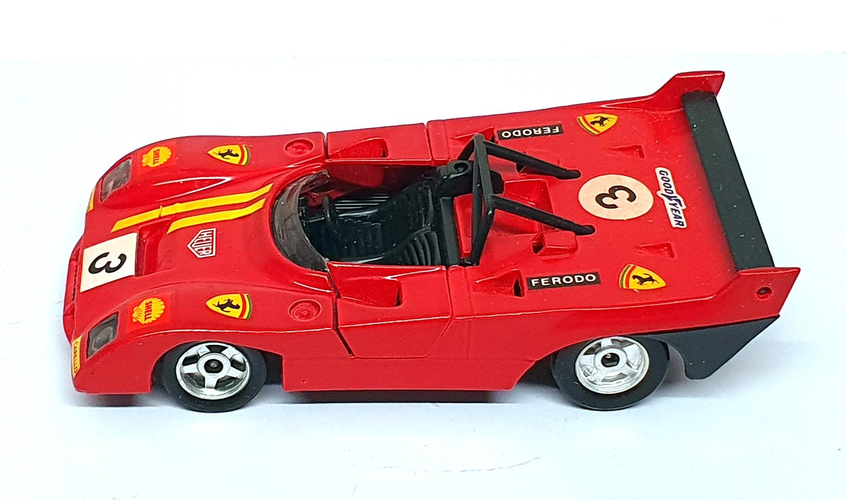 Norev Jet-Car 1/43 Scale Diecast 835 - Ferrari 008 Race Car #3 - Red