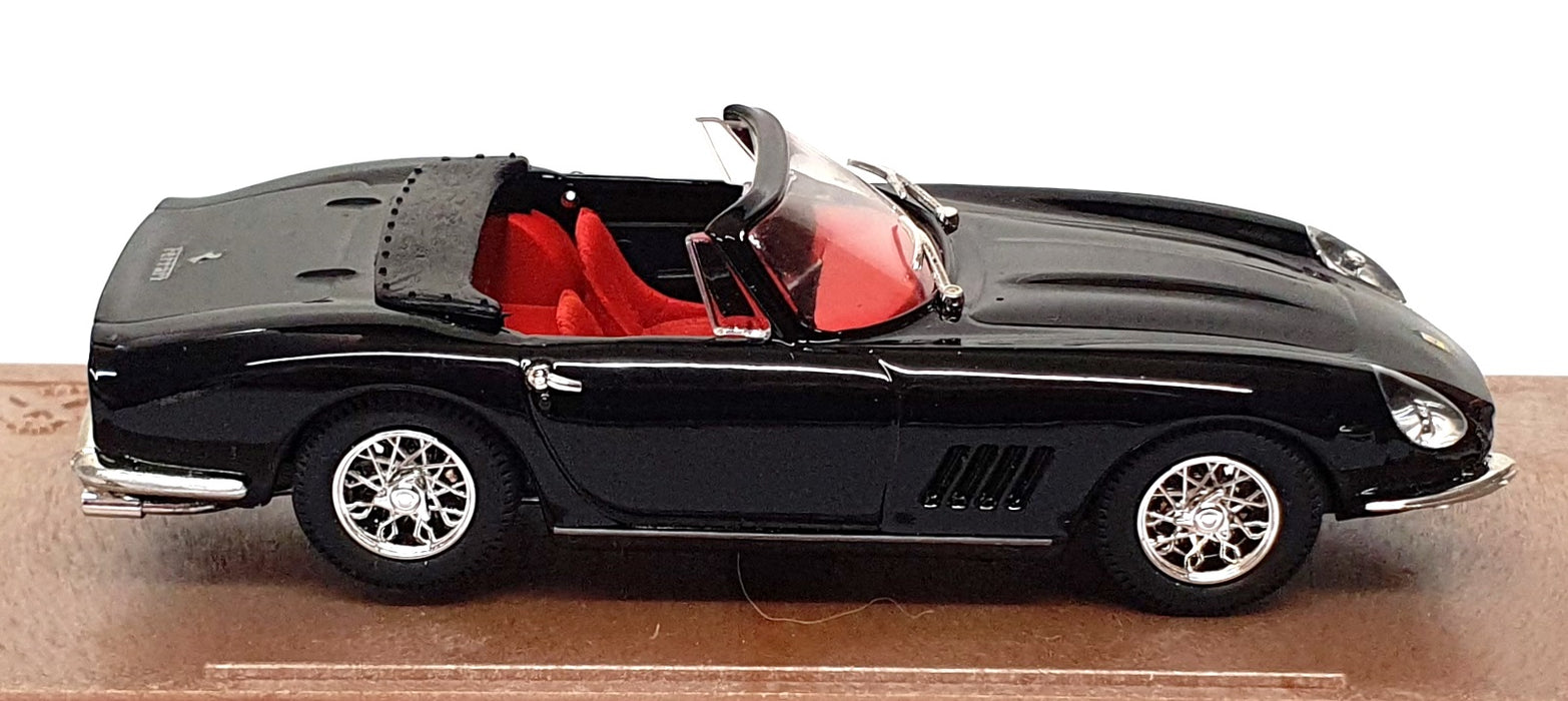 Box Model 1/43 Scale Diecast 8428 - Ferrari 275 GTB Spyder - Black