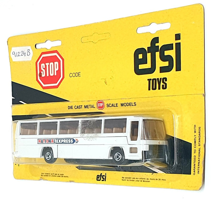 Efsi Toys 1/87 Scale 91224B - Volvo Coach National Express - White