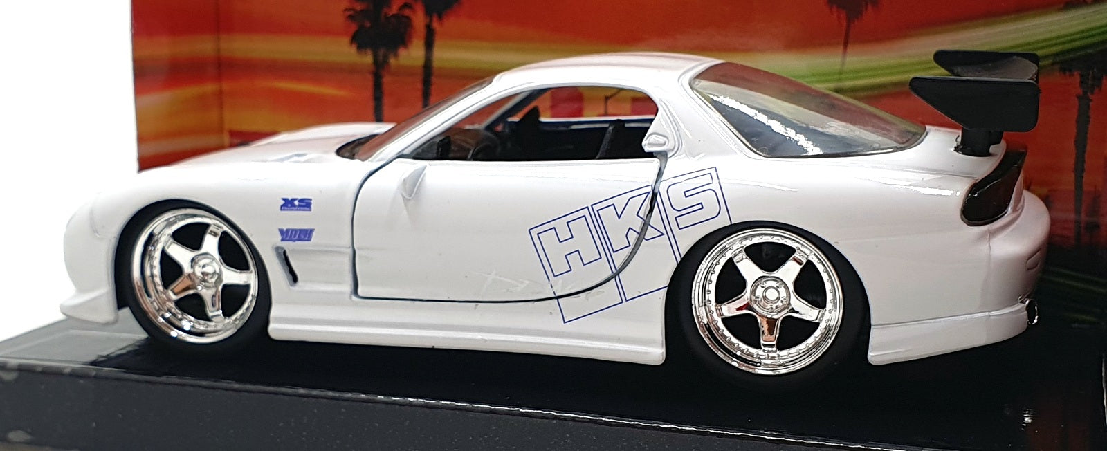 Jada 1/32 Scale 32588 - Fast & Furious 1993 Mazda RX-7 - White