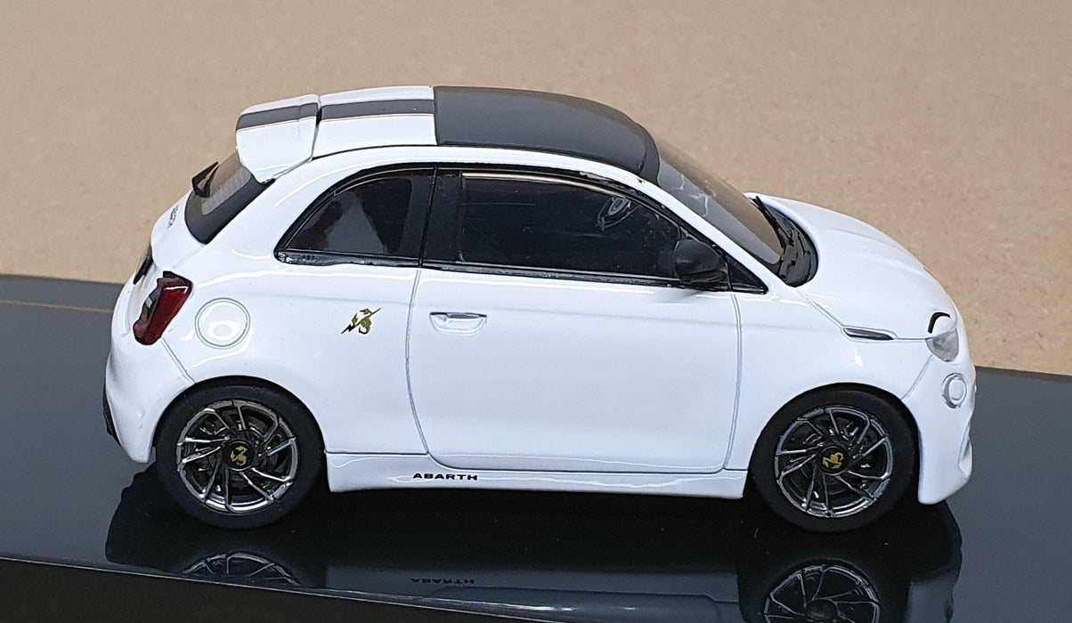 Ixo Models 1/43 Scale Diecast MOC345.22 - 2024 Fiat Abarth 500e - White