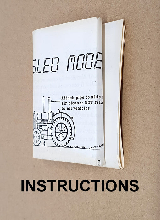 Lead Sled Models 1/72 Scale Kit LS72-6 Fordson N Tractor With RAF Driver Figure