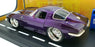 Jada 1/18 Scale Diecast 63014 - 1963 Chevrolet Corvette Stingray - Purple