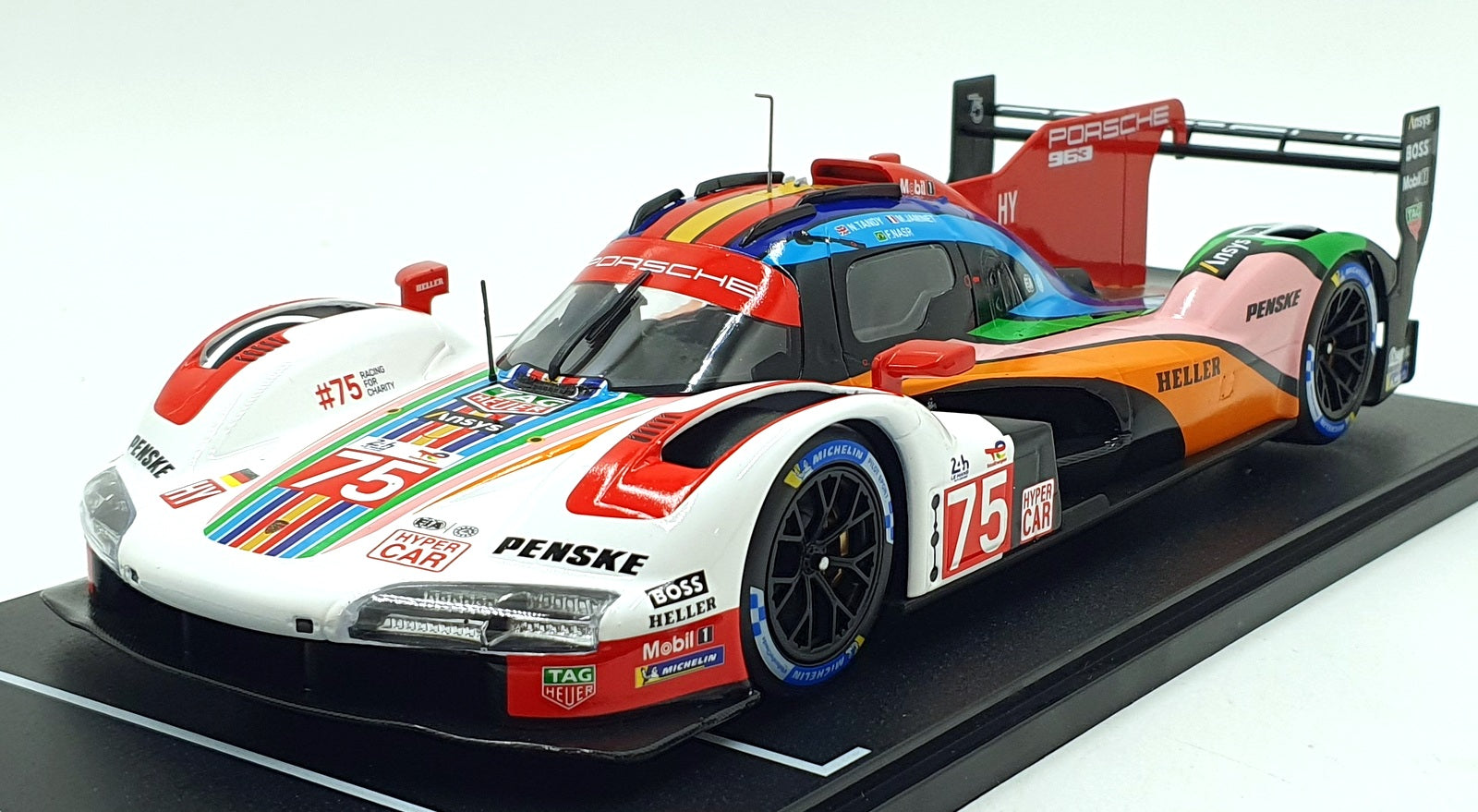 IXO 1/18 Scale LEGT963-LM001 - Porsche 963 #75 24Hr LM 2023