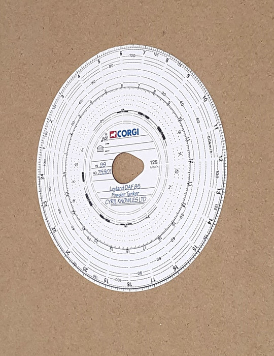 Corgi 1/50 Scale 75901 - Leyland DAF 85 Powder Tanker - Cyril Knowles Ltd.