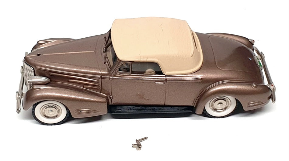 Brooklin 1/43 Scale BRK14 002B - 1940 Cadillac V16 Conv - Medium Bronze