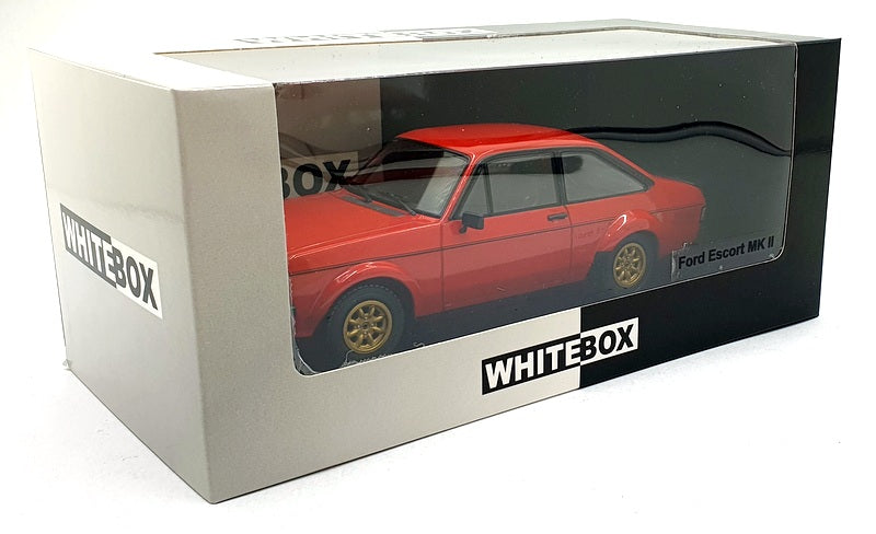 Whitebox 1/24 Scale WB124223 - Ford Escort MkII - Red