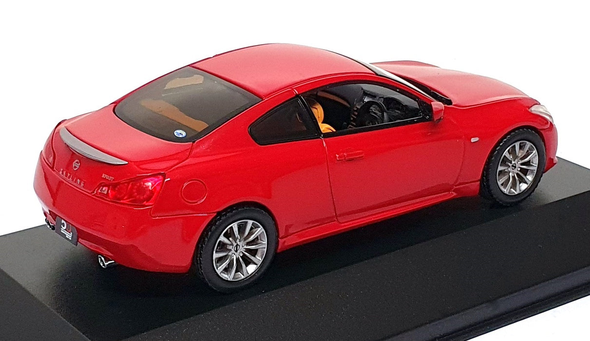 J Collection 1/43 Scale JC138 - 2007 Nissan Skyline C 50th Ann. Ed. Burning Red