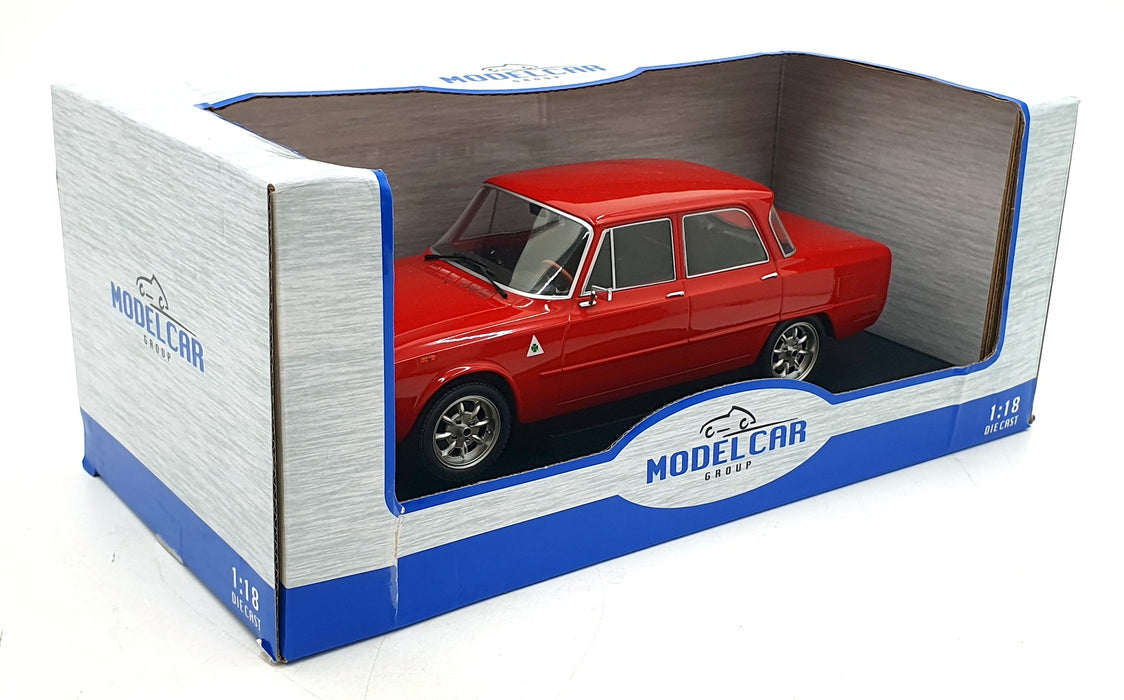 Model Car Group 1/18 Scale MCG18333 - 1974 Alfa Romeo Giulia Nuova Super Red