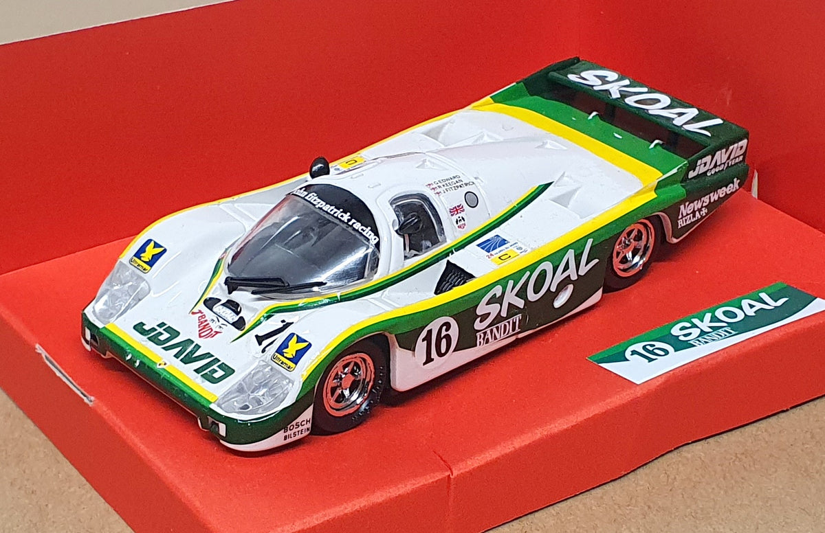 Record Kit Mounted 1/43 - PORSCHE 956 SKOAL LE MANS 1983 N°16 Record Kit Mounted 1/43 - PORSCHE 956 SKOAL LE MANS 1983 N°16