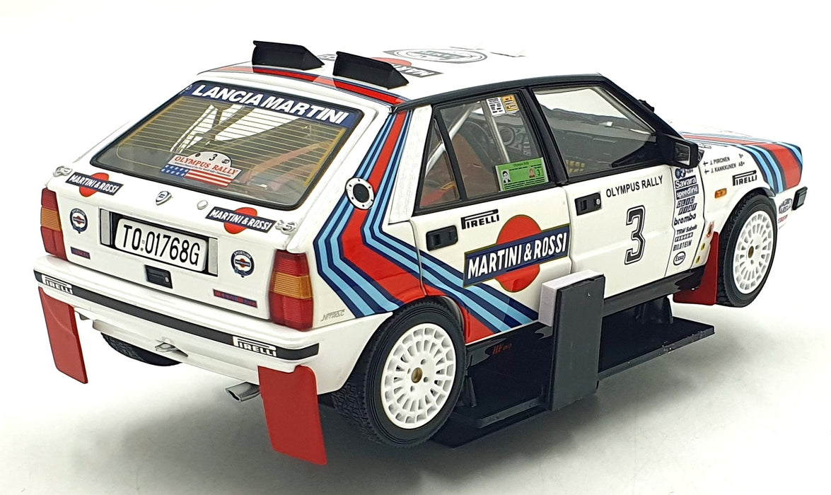 Kyosho 1/18 Scale KS08960E - Lancia Delta HF 4WD #3 Olympus Rally 1987