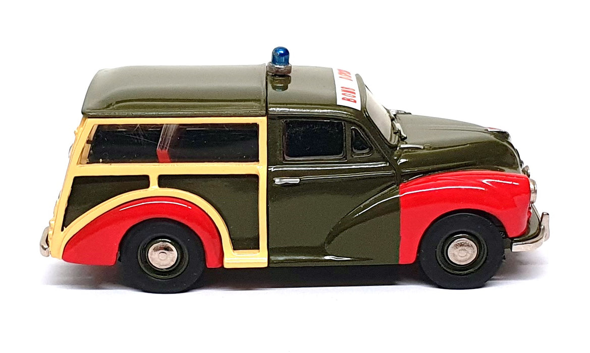 Jemini 1/43 Scale JSE003 Morris Minor Traveller RAOC Bomb Disposal - Tundra/Red