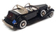 Western Models 1/43 Scale WMS28 - 1933 Cadillac V16 Victoria - Black