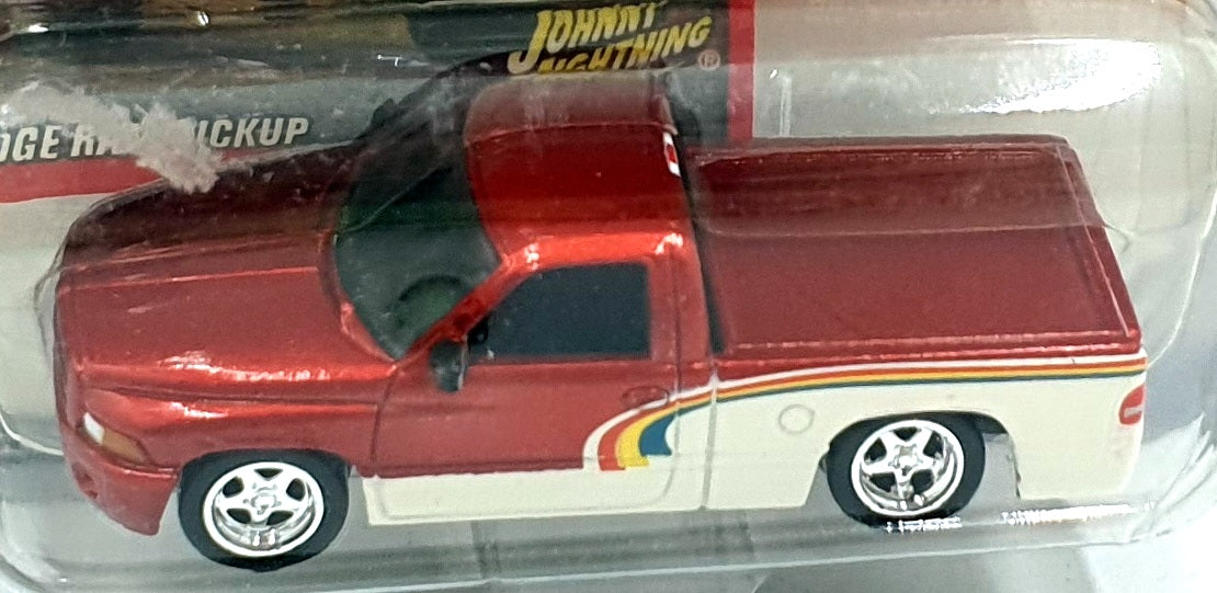 Johnny Lightning 1/64 Scale JL 239-01 - 1994 Custom Ddge Ram  Pick Up Truck