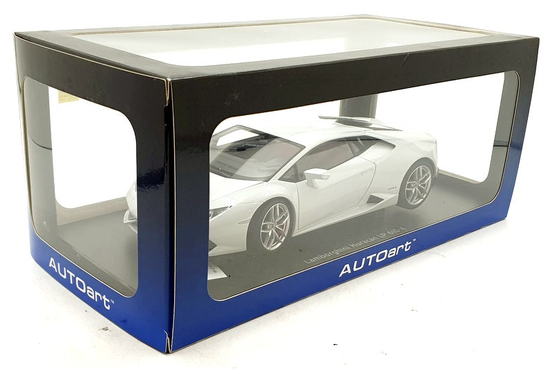 Autoart 1/18 Scale Diecast 74602 - Lamborghini Huracan LP610-4 - Metallic White