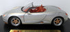 Maisto 1/18 scale Diecast 31814 - Porsche Boxster - Silver