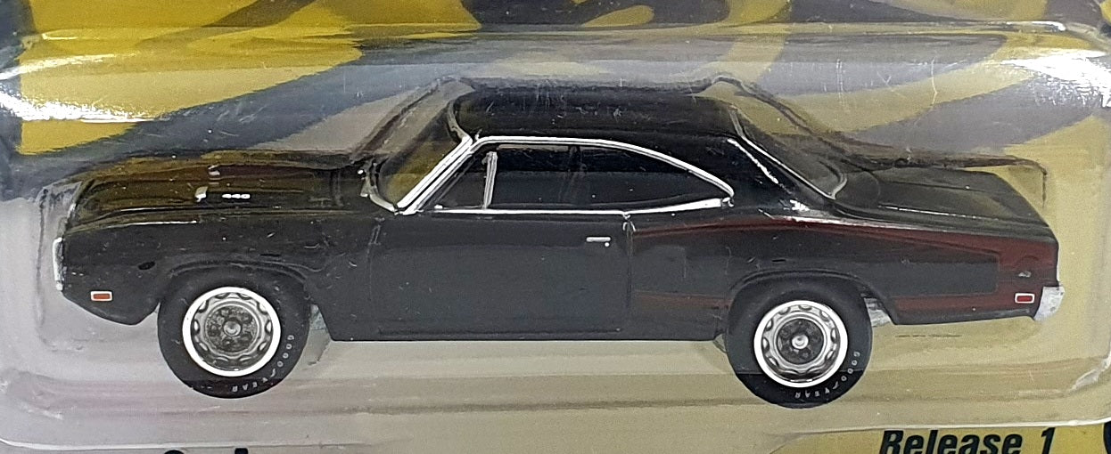 Johnny Lightning 1/64 Scale JLMC029 1970 Dodge Cornet Super Bee - Black