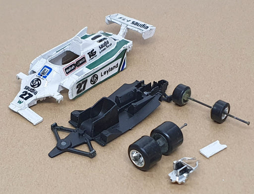 Polistil 1/41 Scale CE123 - F1 Williams FW07 Race Car #27 - White/Green