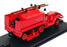 Verem 1/50 Scale Diecast 127 - M3 Half Track Fire Truck - Red