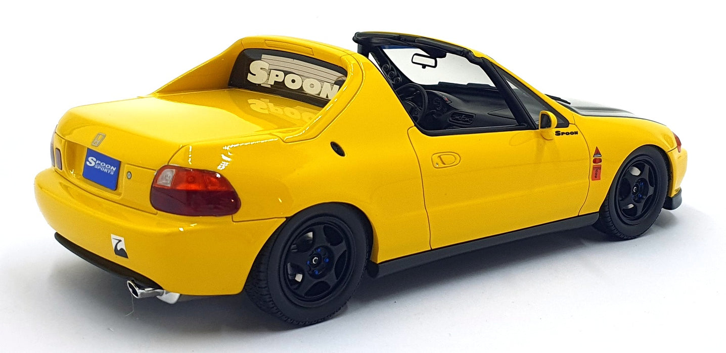 Otto 1/18 Scale Resin OT1154 - Honda Civic Del Sol Spoon - Yellow