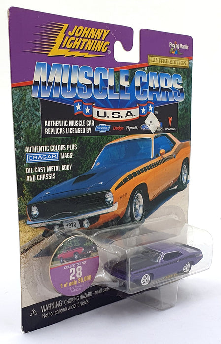 Johnny Lightning 1/64 Scale 203-02 Muscle Cars USA - 1970 Plymouth AAR Cuda