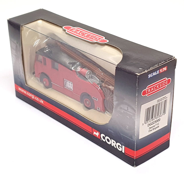Road Champs 1/76 Scale DG223000 - Dennis Fire Engine - Red/Black
