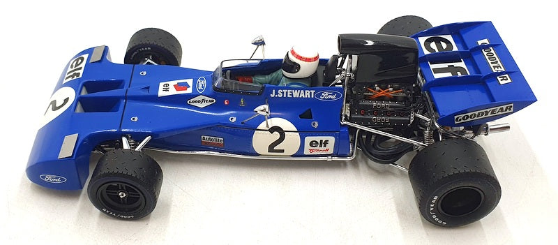 Exoto 1/18 Scale Diecast DC31724H - Tyrrell Ford 003 #2 J.Stewart