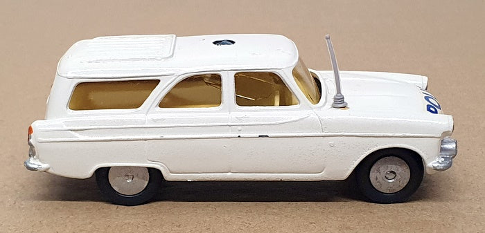 Corgi Toys 9.5cm Long Diecast 419 Ford Zephyr Motorway Police Patrol Car - White
