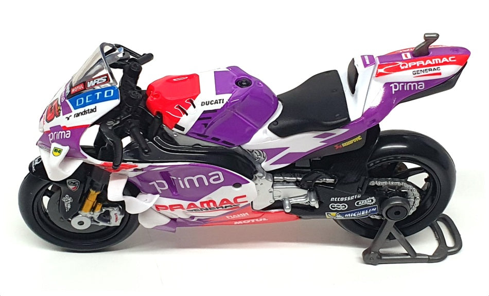 Maisto 1/18 Scale 36390 - Ducati Desmosedici Motorcycle GP 2022 - #5 J. Zarco