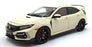 LCD Models 1/18 Scale Diecast LCD18005B-CW - 2020 Honda Civic Type R (FK8)