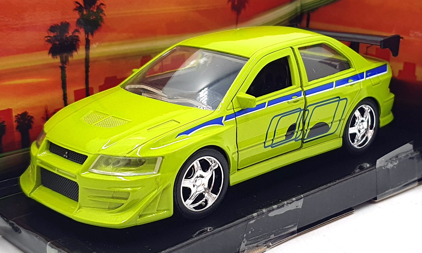 Jada 1/32 Scale 99789 - Fast & Furious Brian's Mitsubishi Lancer Evo VII Lt