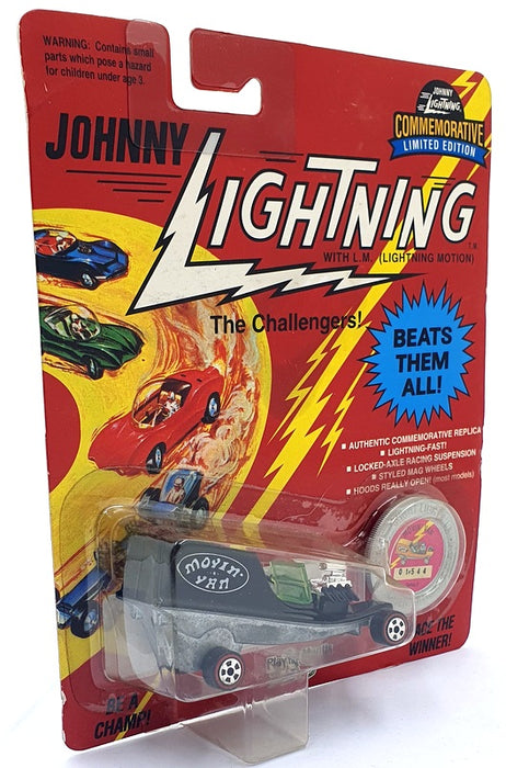 Johnny Lightning 1/64 Scale 100-150 - The Challengers Movin' Van - Black