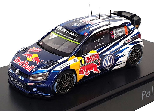Unbranded 1/43 Scale UB109 - Volkswagen Polo R WRC #9 Mikkelsen/Floen
