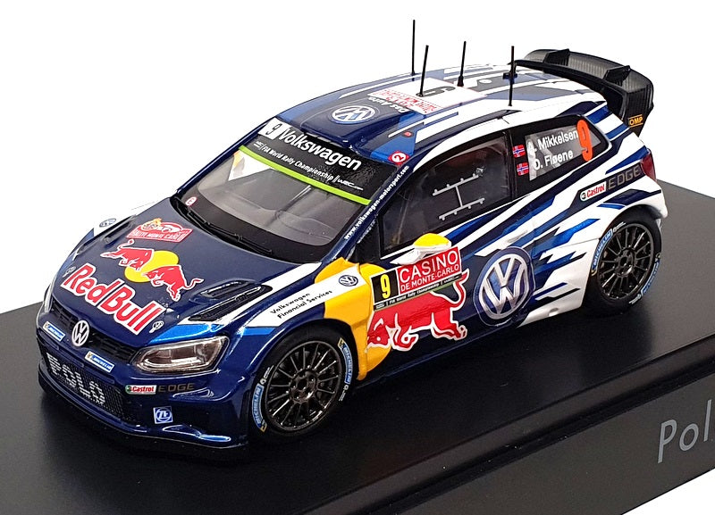Unbranded 1/43 Scale UB109 - Volkswagen Polo R WRC #9 Mikkelsen/Floen