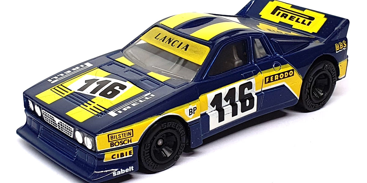 Matchbox 1/40 Scale Diecast KS-803 - Lancia Rally Car #116 - Blue