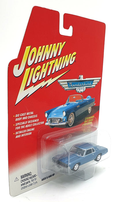 Johnny Lightning 1/64 Scale 455-01 - 1967 Ford T-Bird - Met. Blue