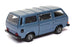 Schabak 1/43 Scale 1040 - VW Volkswagen Caravelle Syncro Minibus - Met. Blue