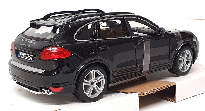 Burago 1/24 Scale Diecast 18-21056 - Porsche Cayenne Turbo - Black
