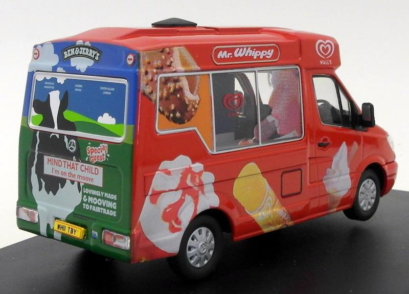 Oxford Diecast 1/43 Scale Diecast WM001 - Mondial Ice Cream Van - Mr Whippy
