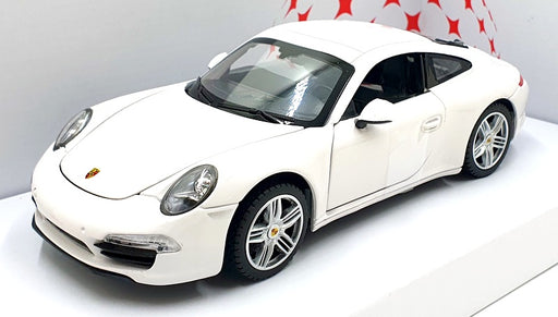 Rastar 1/24 Scale Diecast Model Car 56200 - Porsche 911 Carrera S - White